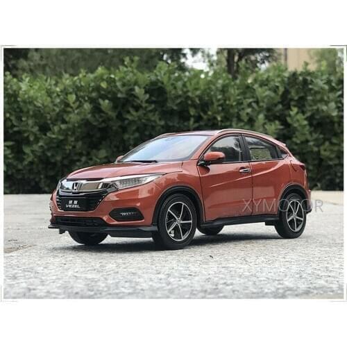 1/18 For Honda VEZEL 2019 Diecast Metal Car Model Kids toys Gifts Collection For display Orange/Purple Metal,Plastic,Rubber