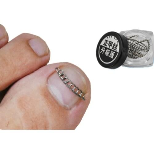 12pcs Ingrown Toe Bunion Corrector Pedicure Tools Wire Fixer Recover Embed Toe Nail Treatment Paronychia Corrector Foot