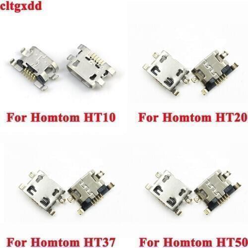 5Pcs/Lot Repair Parts For Homtom HT10/HT20/HT37/HT50 Octa Core Port Charging Data Plug Jack Socket Micro USB Power Connector