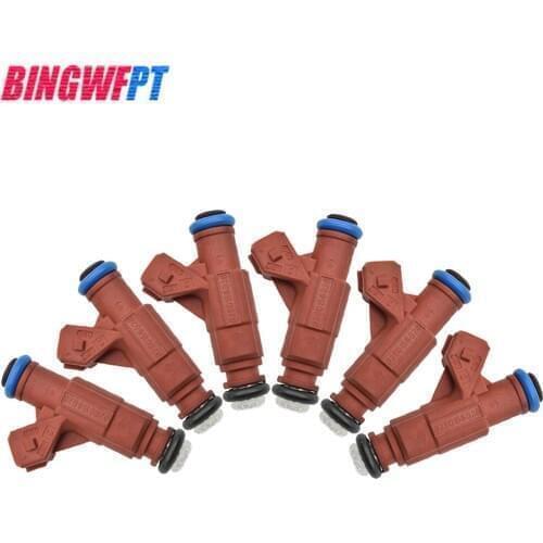 6pcs 0280156028 1L2E-C5A 822-11139 CM4966 fuel injector for FORD&MERCURY EXPLORER / MOUNTAINEER 4.0L V6