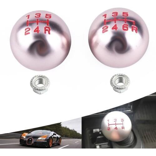 Car Modification Accessories Gear Shift Knob 5/6 Gear Manual Special Metal Gear Shift Knob For Honda CIVIC FIT CITY Mugen