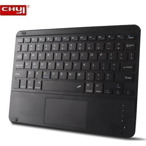 Bluetooth Keyboard Russian Spanish Gaming Keyboard Touchable Wireless Keypad With ABS Colorful Keycaps For Android/Tablet/Laptop