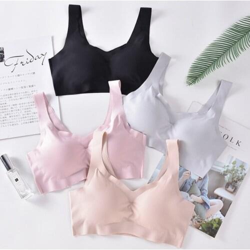 Brassiere Comfortable Seamless Bra For Women Underwear Gathers Thin Push Up Bra Female Intimate Bralette Lingerie Wireless