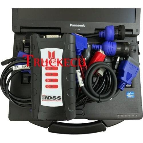 For Isuzu IDSS for ISUZU Diesel engine Truck excavator EURO5 EURO6 Diagnostic tool IDSS III for Isuzu IDSS E-IDSS+CF52 laptop