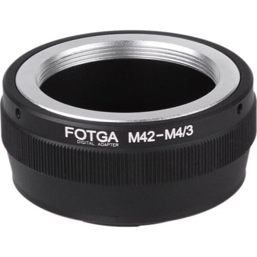 FOTGA Adapter Ring M42-M4/3 M42 Lens To GX1 GF6 G2H Lens For Panasonic Olympus Camera Lens Adapter Ring