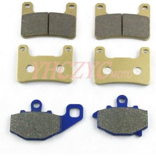 For Kawasaki ZR1000 Z1000 2010-2014 motorcycle front and rear brake pads set