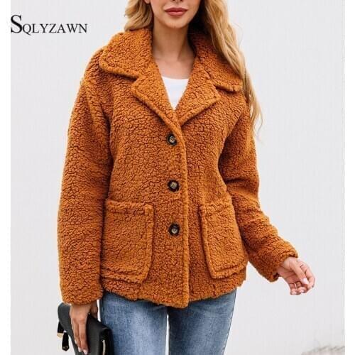 SQLYZAWN Women's Jackets With Fur