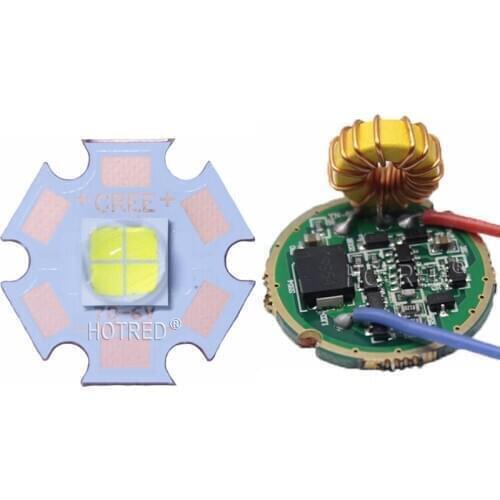 1 Set Cree XHP70 6V 6500K Cool White 4500K Neutral White 3000K Warm White High Power LED Emitter + 26mm 1 Mode or 5 Modes Driver