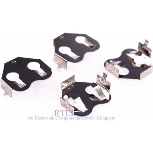 10 0PCS Diameter 16.0 MM CR1632 1620 1616 1612 Battery Button Cell Holder Through Hole PCB Socket Connector Solder