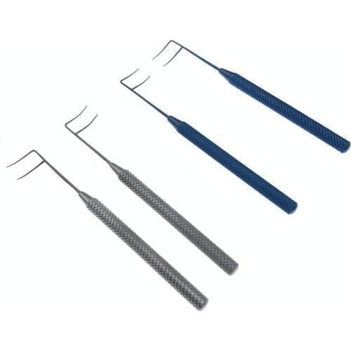 New 1pcs 65mm Titanium Left Trabeculotome Set Ophthalmic Surgical Instruments