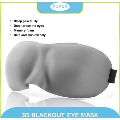 3D goggles for sleeping 3d stereo sleep blackout goggles adjustable for men and women cute cartoon goggles