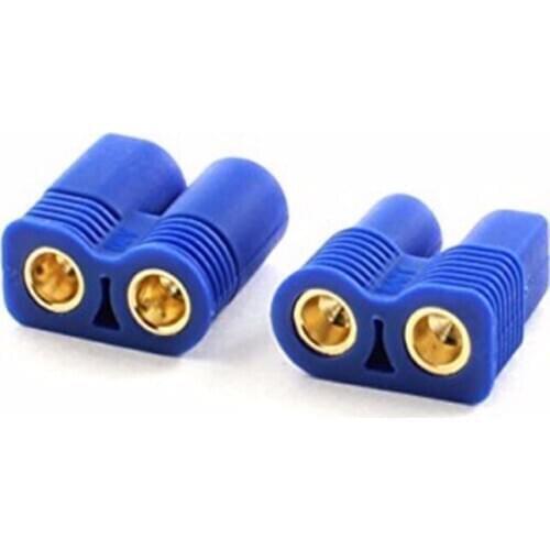 50Pairs / lot EC3 Gold Plating Banana Bullet Plug Connector With Housing For RC Lipo Battery ESC Speed controller Motor Part