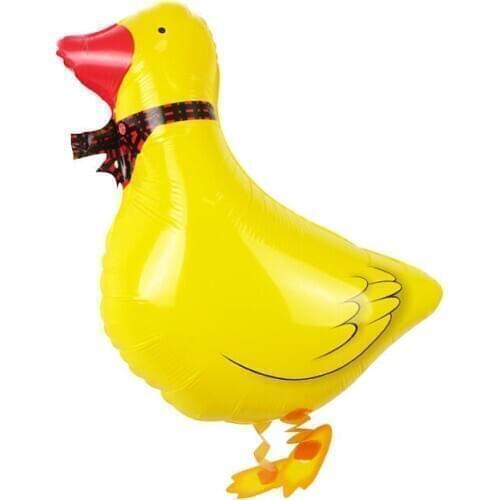 50 PCS/lot wholesales cartoon pet animals walk Duck balloons birthday party celebration decoration supplies Childrens toy