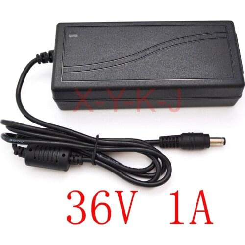 High quality IC solutions 50PCS AC 100V-240V Converter DC 36V 1A Power Supply Adapter 36W Adaptor DHL Free shipping