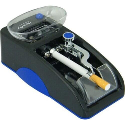 Easy Automatic Tobacco Rolling Machine For Cigarettes DIY Tobacco Injector Maker Roller Smoking Tool Gadgets For Men Useful L*5