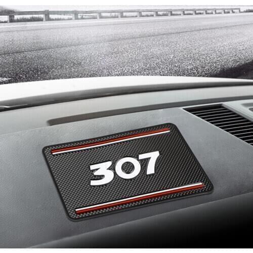 Car Anti Slip Pad Phone Holder Non-Slip Mat Dashboard Sticky Non slip Mats For Peugeot 307 508 2008 3008 Accessories