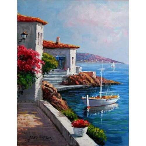 Diamond Mosaic Landscape Diamond Painting 5D New Arrivals Cross Stitch Kits EmbroideryDiamond Painting Full Drill New Arrivals