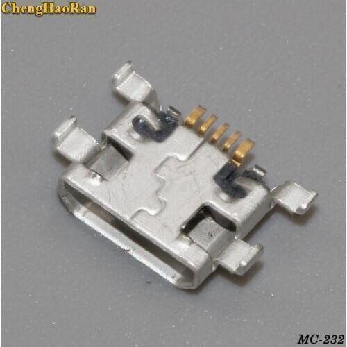 ChengHaoRan 10pcs 5pin micro mini usb charging Jack connector socket port For Huawei p7 P7-L05 L07 For ZTE U807 N983 N807 U956