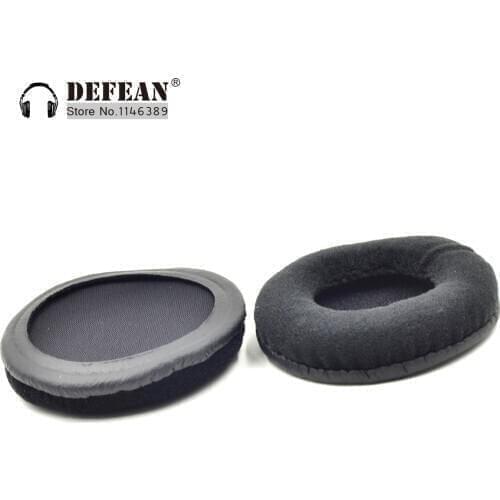 Black Earpads ear pad for Audio-Technica ATH-FC 7 FC7 FC700 FC707 headphones VFree shipping alistore