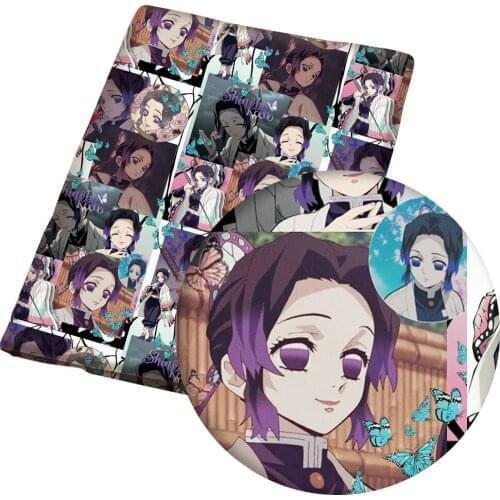 Flower pattern Polyester cotton Fabric Patchwor Printed for Tissue Kids Home Textile for Sewing Doll Dress Curtain Diy 50*140CM