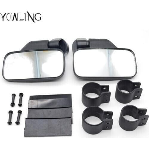 FOR POLARIS RANGER 400/500/700/800 For Polaris RZR XP1000 and XP4 1000 1.75" Rear View Mirror Break-Away Shock-proof Rubber Pad