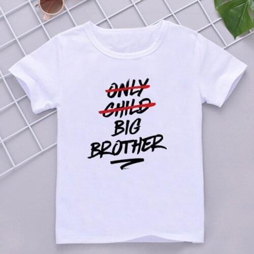 Funny I'm Going To Be A Big Brother Again Children Boys Tshirt Kids Brother Matching Clothes Pregnancy Announcement Top Outfits