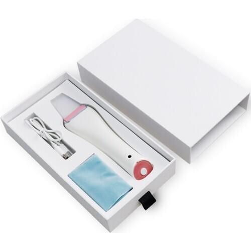 Deeply Clean Spa Massager Ultrasonic Skin Scrubber Cleanser Face Cleansing Acne Removal Facial Device Ultrasound Ion Peeling