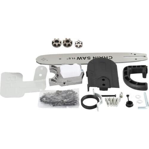 Hot XD-11.5 Inch M10/M14/M16 Chainsaw Bracket Changed Upgrade Electric Saw Parts Angle Grinder Into Chain Saw Mini Saw