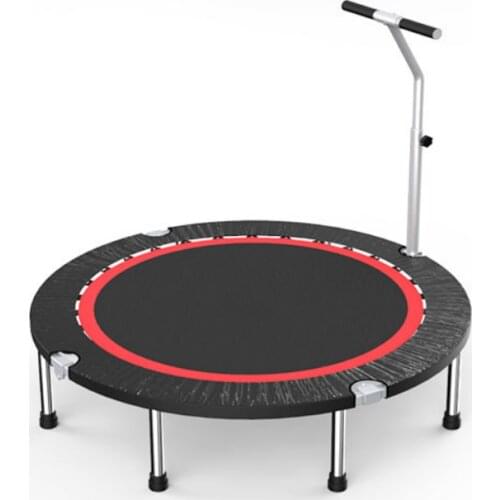 Indoor Kid Jumping Bed Round Mute Fitness Safety Baby Trampoline Children Mini Trampoline Jump Bed Workout Couch HWC