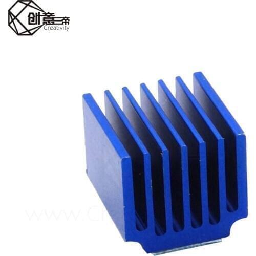 5pcs/lot 3D Printer Parts DRV8825 LV8729 TMC2100 TMC2208 Stepper Motor Driver Module Heat sinks Cooling Block Heatsink