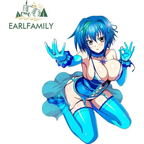 EARLFAMILY 13cm x 9.8cm for High School DxD Motorcycle Car Sticker Graffiti Skateboard Sticker Occlusion Scratch SUV Decal