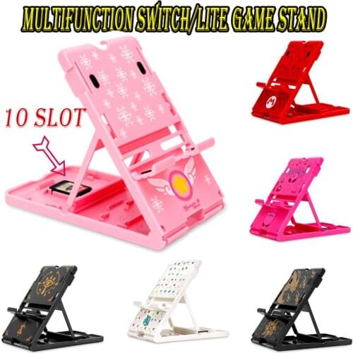 2021 Adjustable Holder Stand For Nintendo Switch Console Animals Portable Chassis Bracket phone Holder for Switch iPhone Sumsung