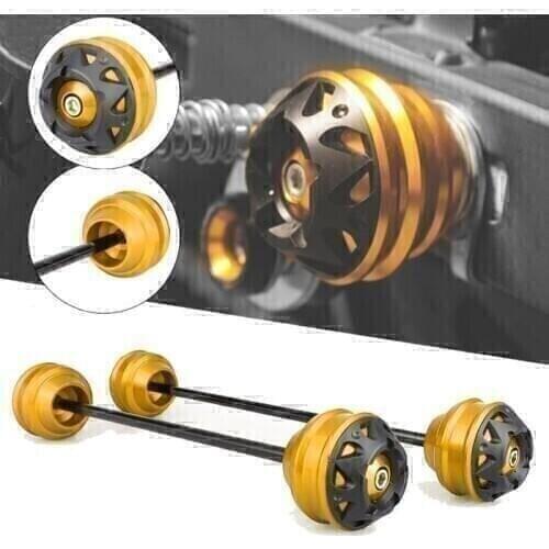 MTKRACING Front and Rear Axle sliders Fork wheel protection Crash pad kit For YAMAHA YZF R6 R1/M YZFR1/M YZFR6 YZF-R1/M YZF-R6