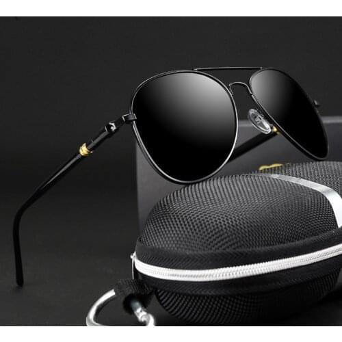 Fashion Pilot Sunglasses Men Polarized Classic Driving Sun Glasses Brand Designer Male Retro glasses Gafas de sol Para Conducir