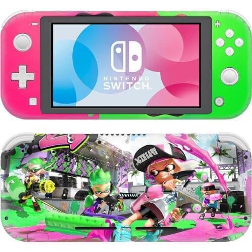 Splatoon NintendoSwitch Skin Sticker Decal Cover For Nintendo Switch Lite Protector Nintend Switch Lite Skin Sticker Vinyl