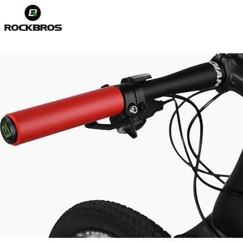 ROCKBROS Ultralight Bicycle Grips Foam Silicone Anti-skid Shock-absorbing Fists MTB Cuffs Road Cycling Bike Handlebar Grips