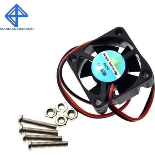 Raspberry PI Fan, Active Cooling Fan for Customized Acrylic Case / 5V plug-in and play/Support raspberry pi model B Plus