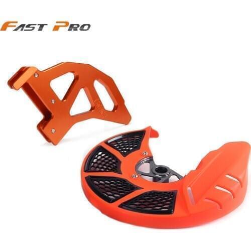 Motocycle CNC Front Rear Brake Disc Rotor Guard Protector For KTM SX SXF EXC EXCF XC XCF 125 150 200 250 300 350 450 525 530