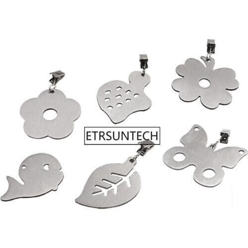 100pcs Stainless Steel Tablecloth Clip Picnic Party Table Cloth Holder Tableware Hooks Butterfly Leaf Flowers