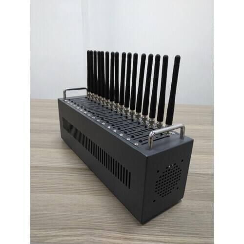 Antecheng 3g WCDMA USB Interface 16 Port Modem Pool with sim5360 Module, High Speed Bulk SMS Modem support AT Command