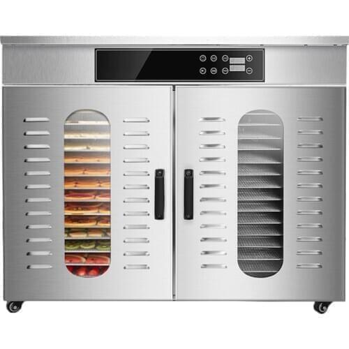 Large Food Dehydrators Fruit Vegetable Medicinal Dried Fruit Machine 220V Meat Sausage Dehydrators LT-105