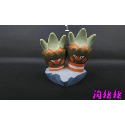 BANDAI Pokemon Action Figure Refers To The Doll Binacle Rare Model Decoration Toy