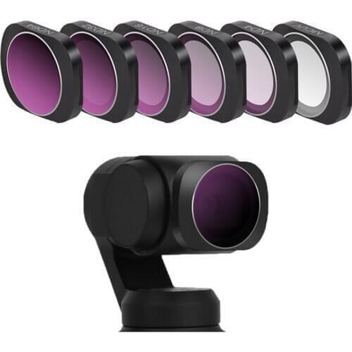 OSMO Pocket Camera Filter CPL/UV/ND 4 8 16 32 64 Neutral Density Filters Set For DJI Osmo Pocket Optical Glass Lens Accessories