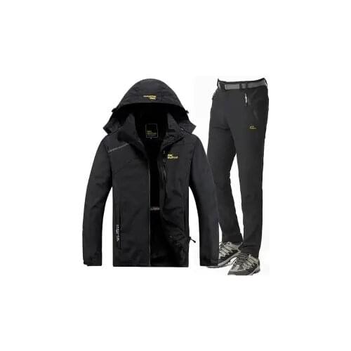 Outdoor ski-wear, male ms spring autumn thin section mountaineering wear ski-wear, windbreaker suit couples movement