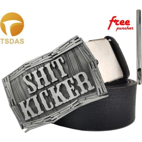 Mens Belt Buckle Fashion Silver Belt Buckle for Men In Good Plating Suitable for 4cm Width Belt Drop Shipping