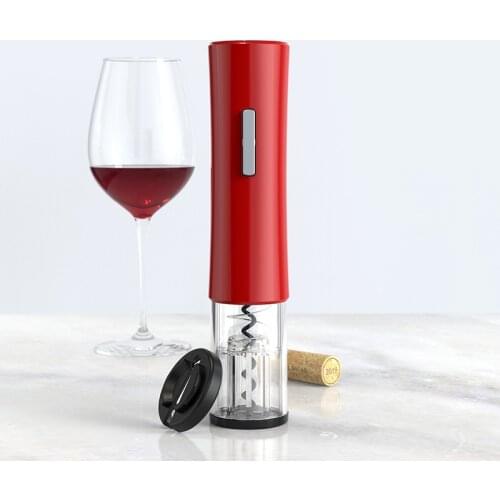 Professional Red Wine Opener Foil Cutter Set For Kitchen Tool Dry Battery Electric Wine Opener Automatic Bottle Opener Corkscrew