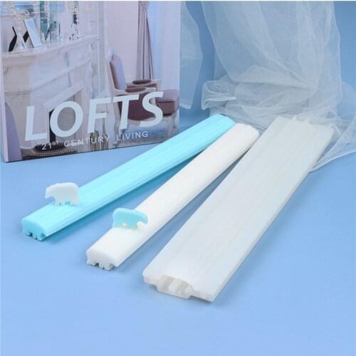 Long Tube Silicone Soap Mold Large Round Making Tool Fondant Cake Milu Deer Snow Cherry Blossom Shape DIY Handmade Free Shipping