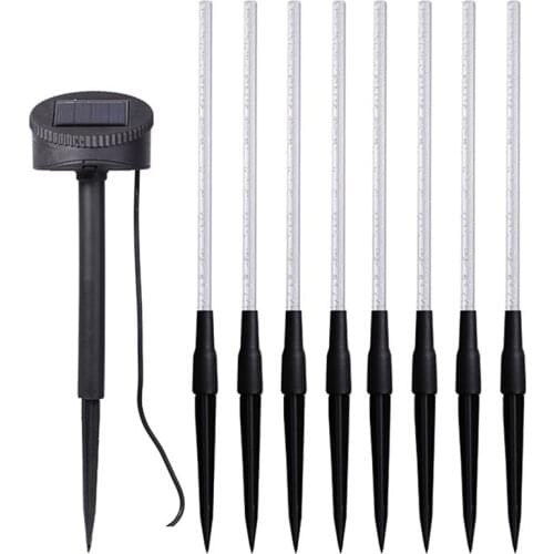 Led Bubble Solar Tube Pile Light Garden Stick Light 1 To 8 In-Line Guide Light Suitable For Outdoor Road Lighting
