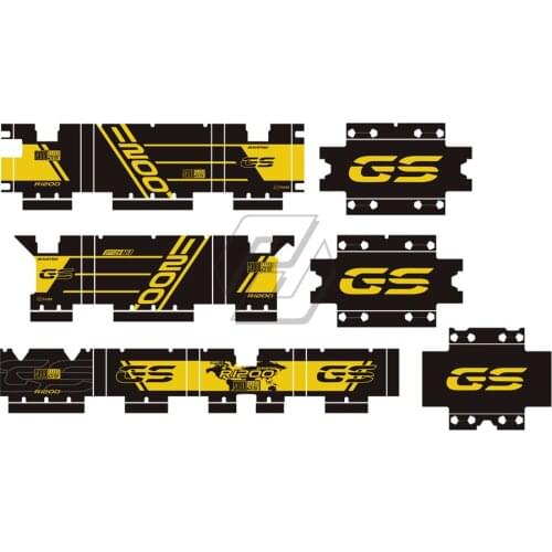 Motorcycle Reflective Sticker Case for BMW 40 GS Panniers Aluminum Box R1200GS Adventure 2004-2021