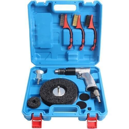 Brake hub shaft head rust grinding tool Brake system depth maintenance Flange rust removal tool